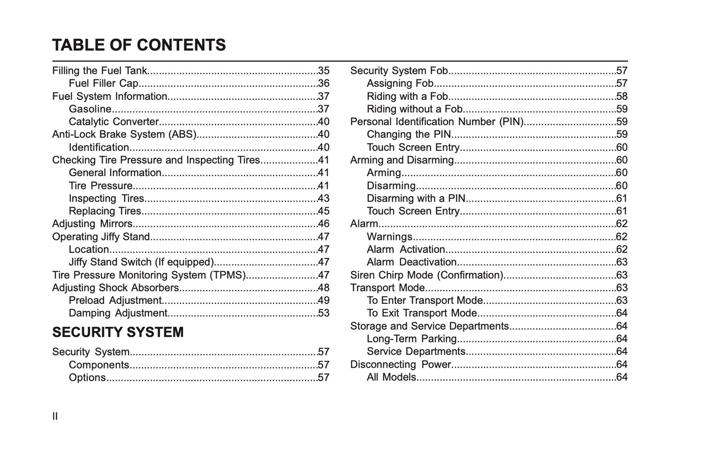 2025 Harley-Davidson FLTRXSE Owner's Manual | English US