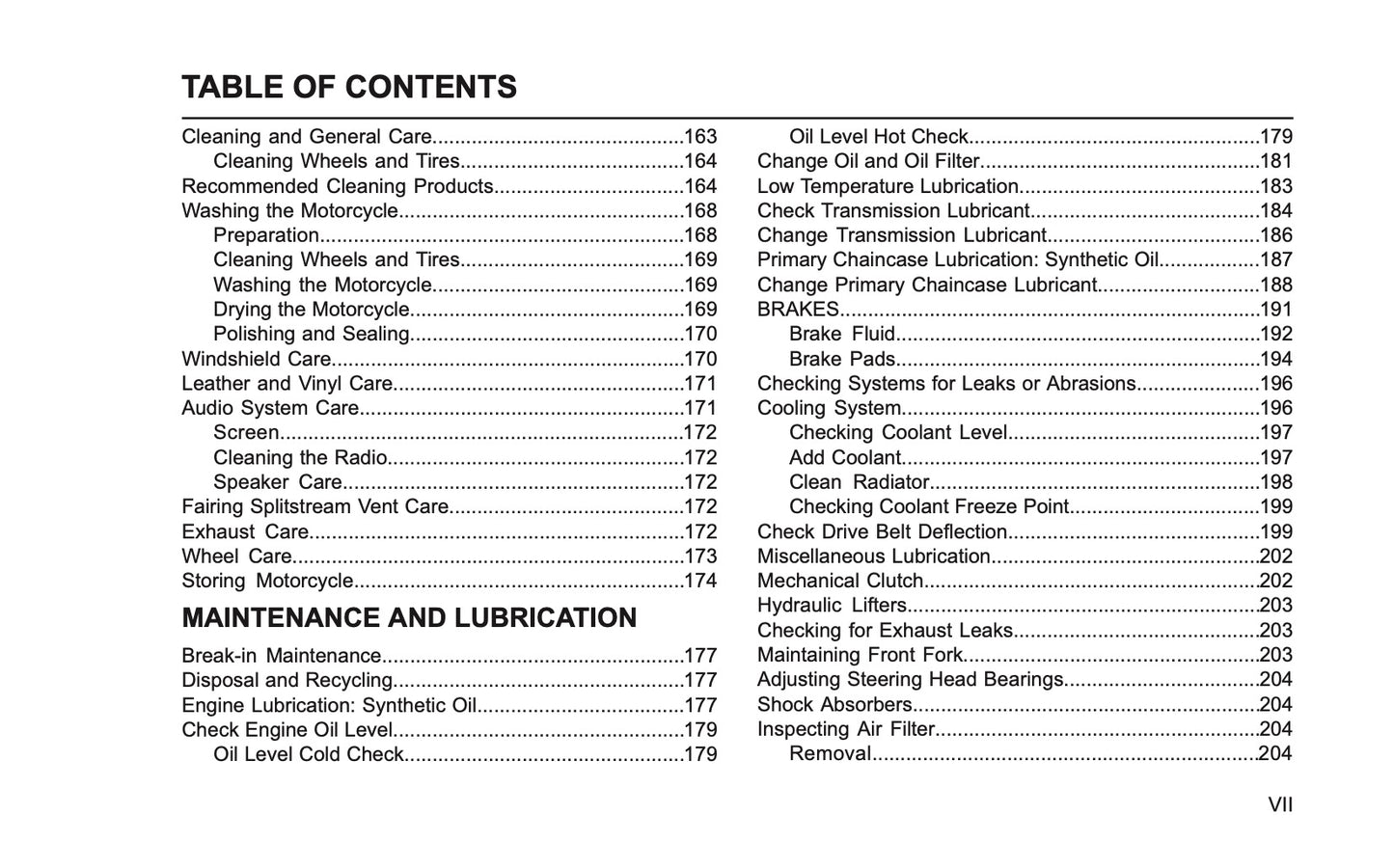 2025 Harley-Davidson FLTRXSE Owner's Manual | English US