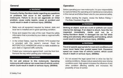 2022 Harley-Davidson Police Models Owner's Manual | English