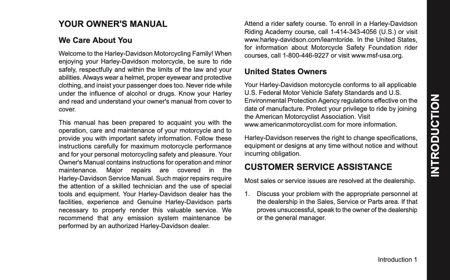 2026 Harley-Davidson Police Owner's Manual | English US