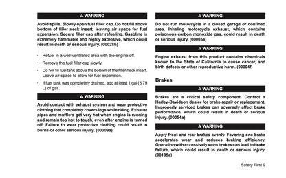 2025 Harley-Davidson Softail Owner's Manual | English US