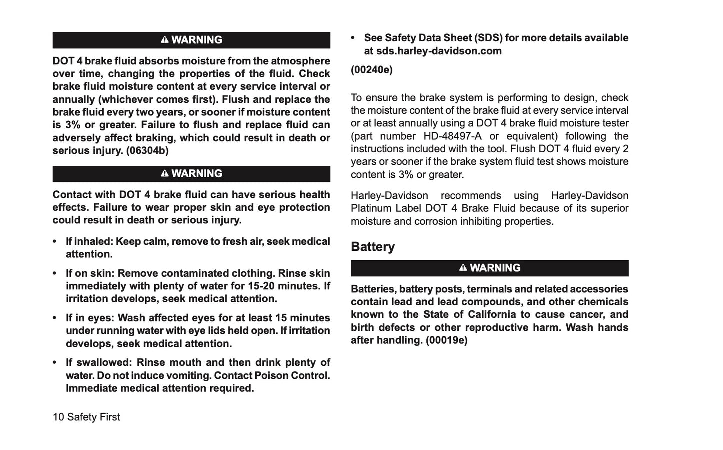 2025 Harley-Davidson Softail Owner's Manual | English US
