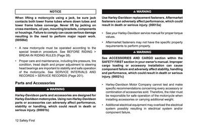 2025 Harley-Davidson Softail Owner's Manual | English US