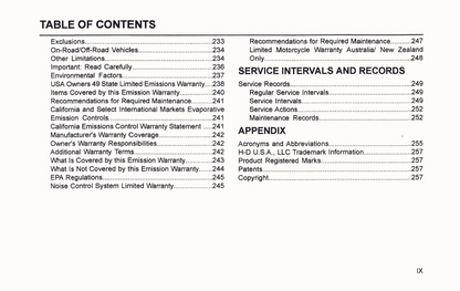 2023 Harley-Davidson Trike Models Owner's Manual | English