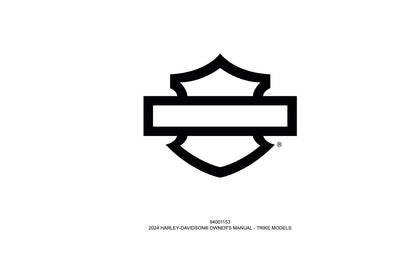2024 Harley-Davidson Trike Owner's Manual | English US