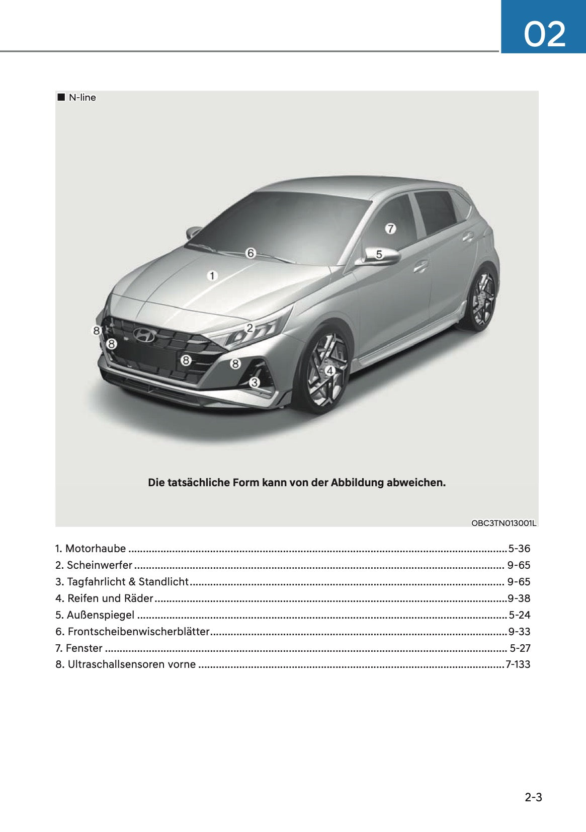 2025 Hyundai i20/Bayon Owner's Manual | German