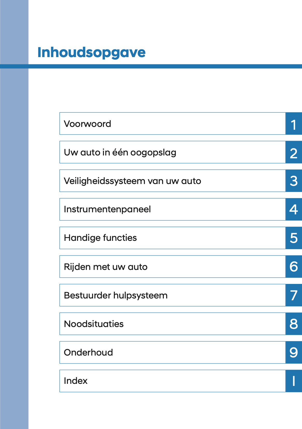 2023-2024 Hyundai i20 Owner's Manual | Dutch