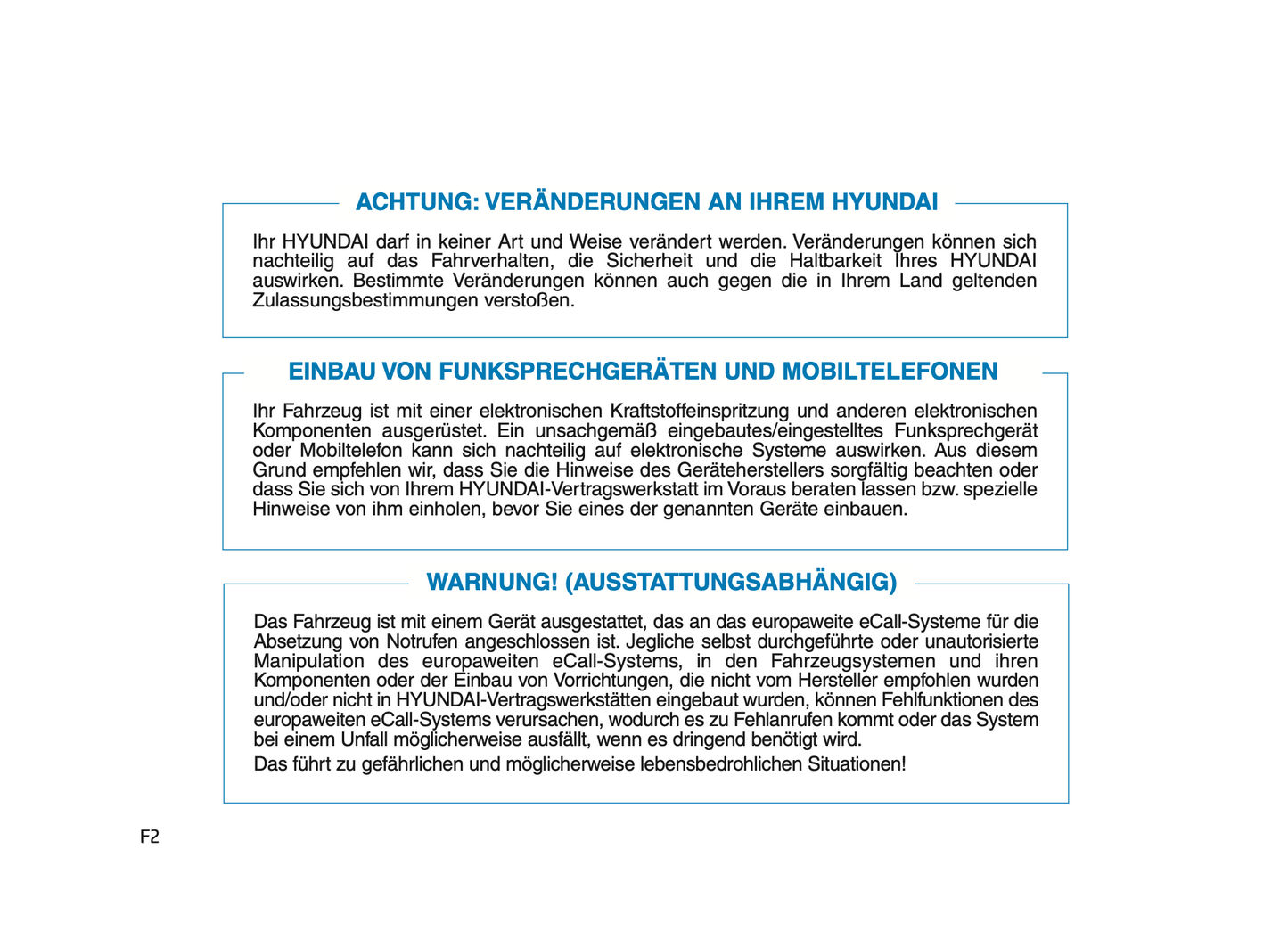 2024-2025 Hyundai i30 Owner's Manual | German