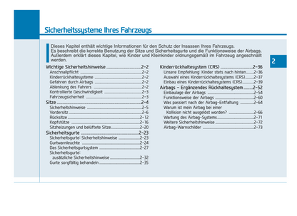 2024-2025 Hyundai i30 Owner's Manual | German