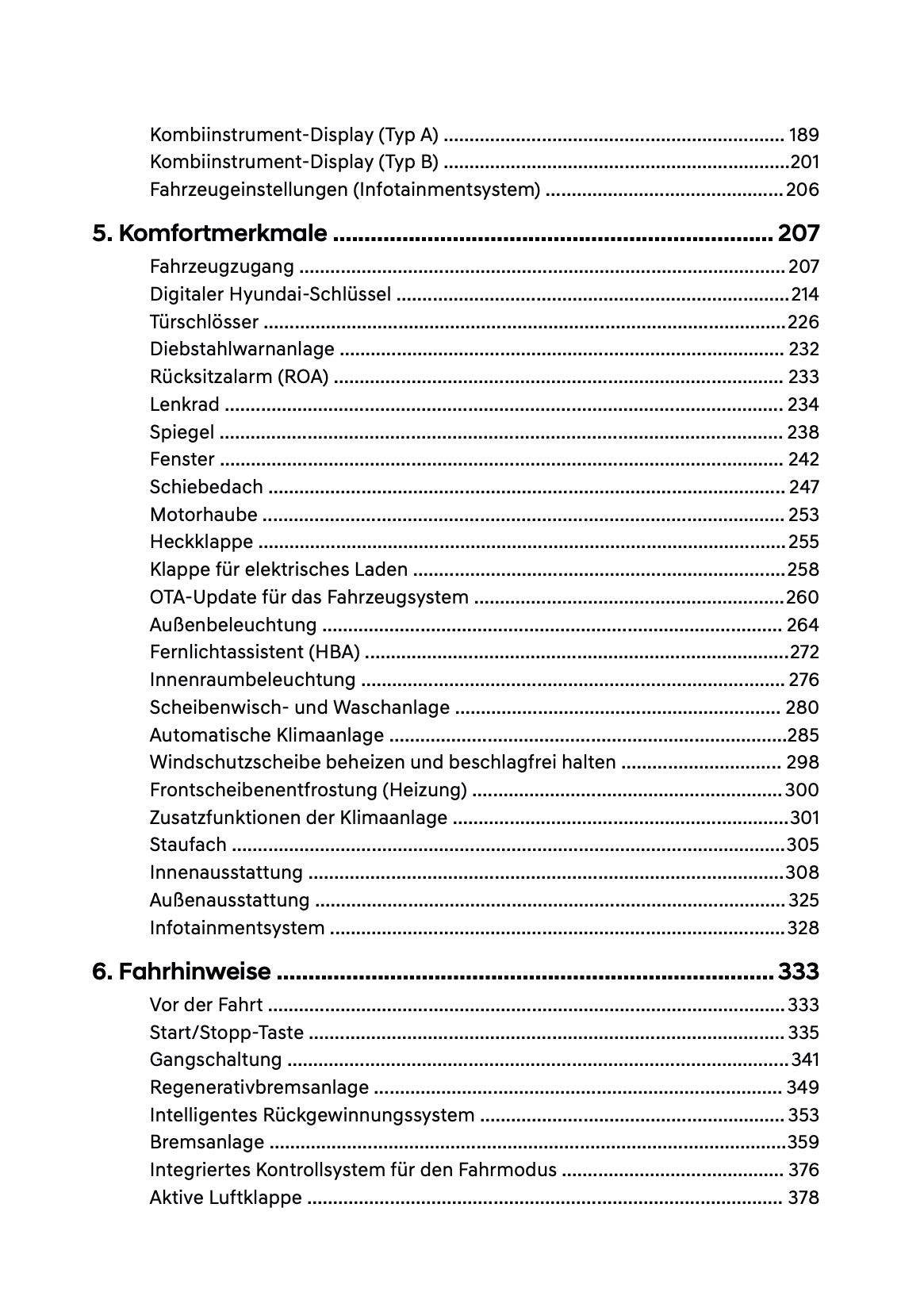 2026 Hyundai Inster Owner's Manual | German