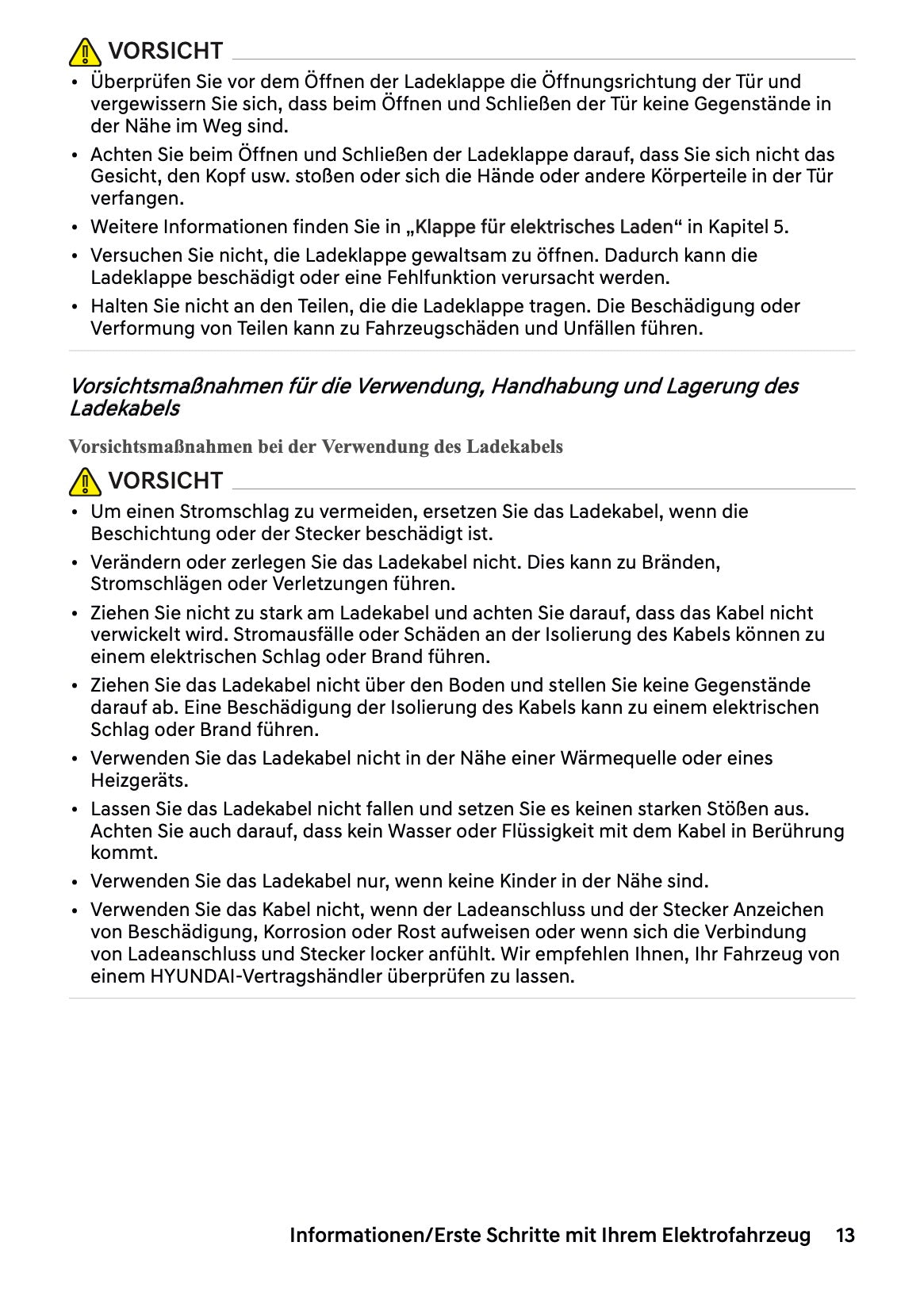 2027 Hyundai Inster Owner's Manual | German