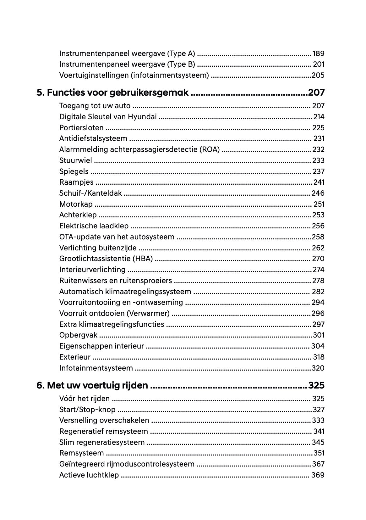 2027 Hyundai Inster Owner's Manual | Dutch