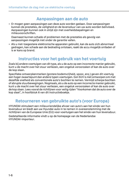 2024-2025 Hyundai Ioniq 5 Owner's Manual | Dutch