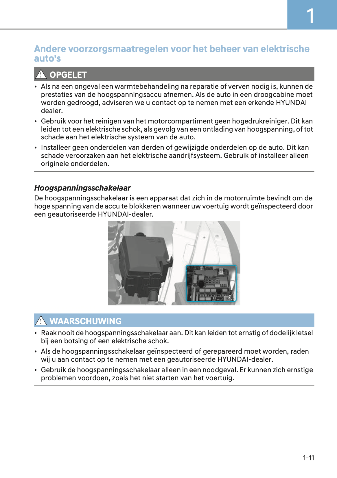 2024-2025 Hyundai Ioniq 5 Owner's Manual | Dutch