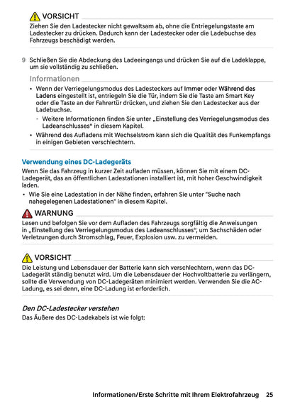 2025 Hyundai Ioniq 5 Owner's Manual | German