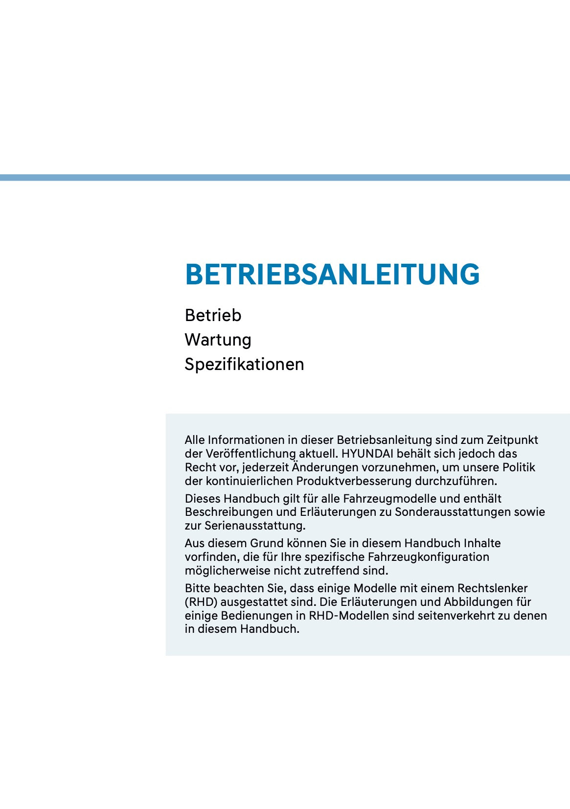 2026 Hyundai Ioniq 6 Owner's Manual | German