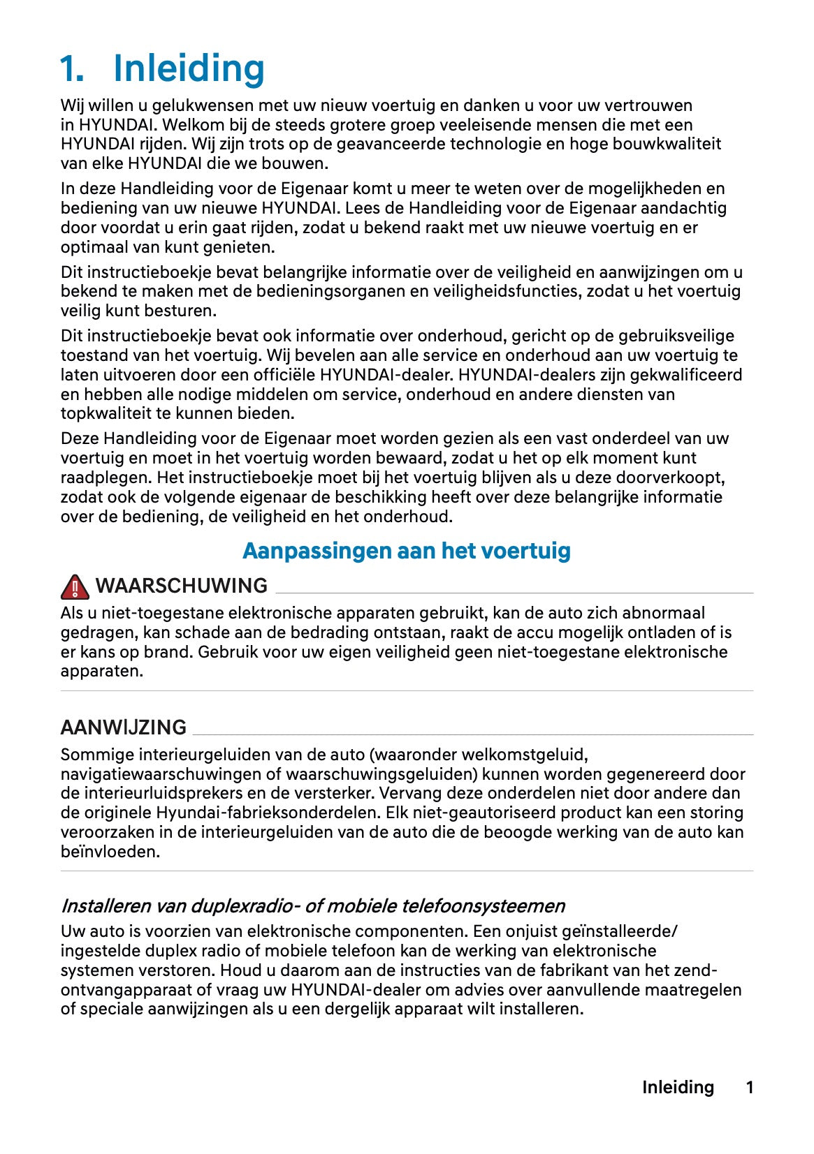 2026 Hyundai Ioniq 6 Owner's Manual | Dutch