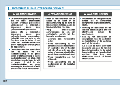 2020-2021 Hyundai Ioniq Plug-in-Hybrid Owner's Manual | Dutch