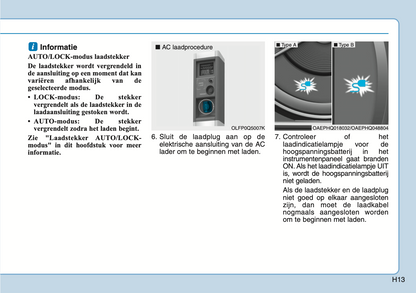 2020-2021 Hyundai Ioniq Plug-in-Hybrid Owner's Manual | Dutch