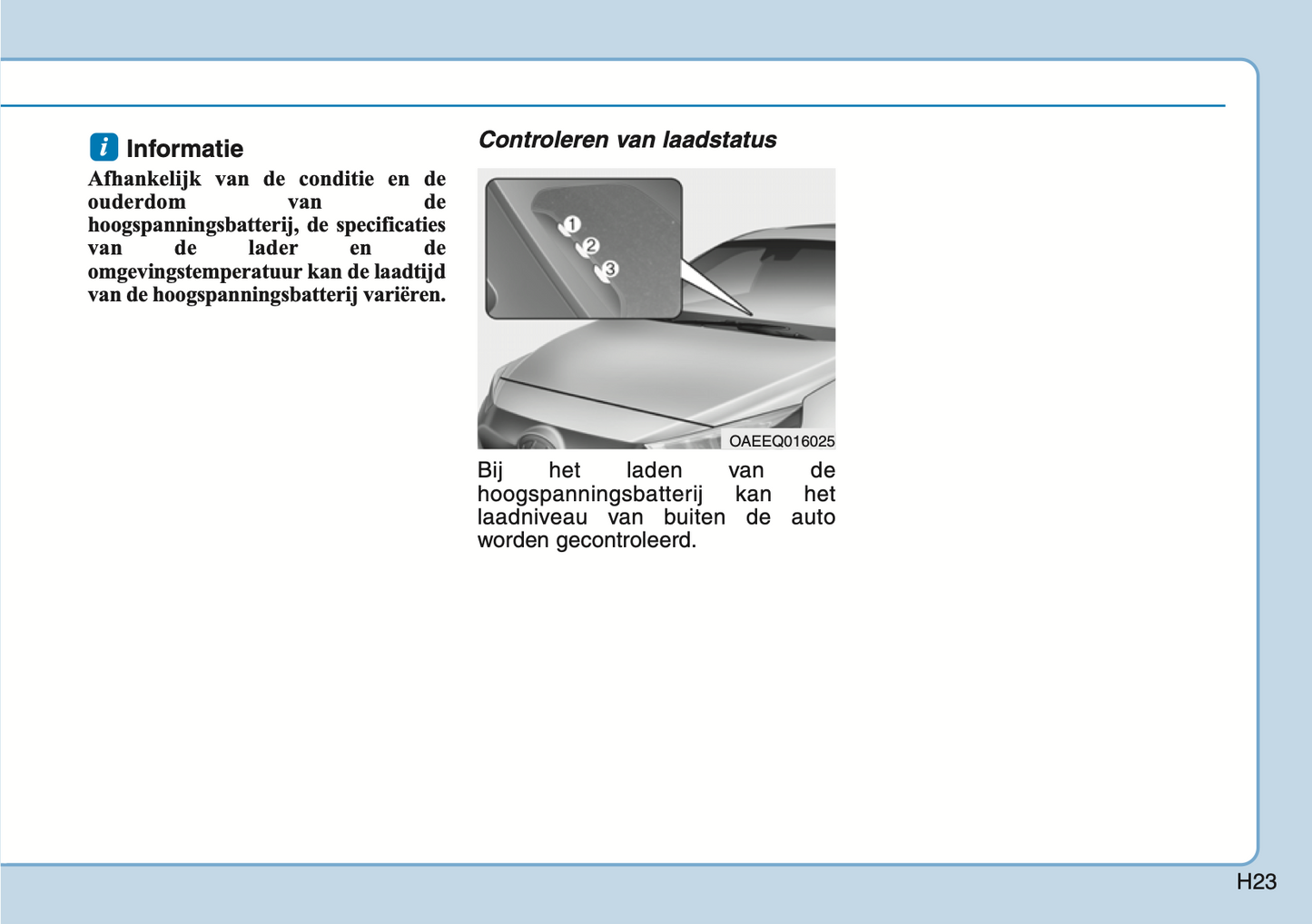 2020-2021 Hyundai Ioniq Plug-in-Hybrid Owner's Manual | Dutch