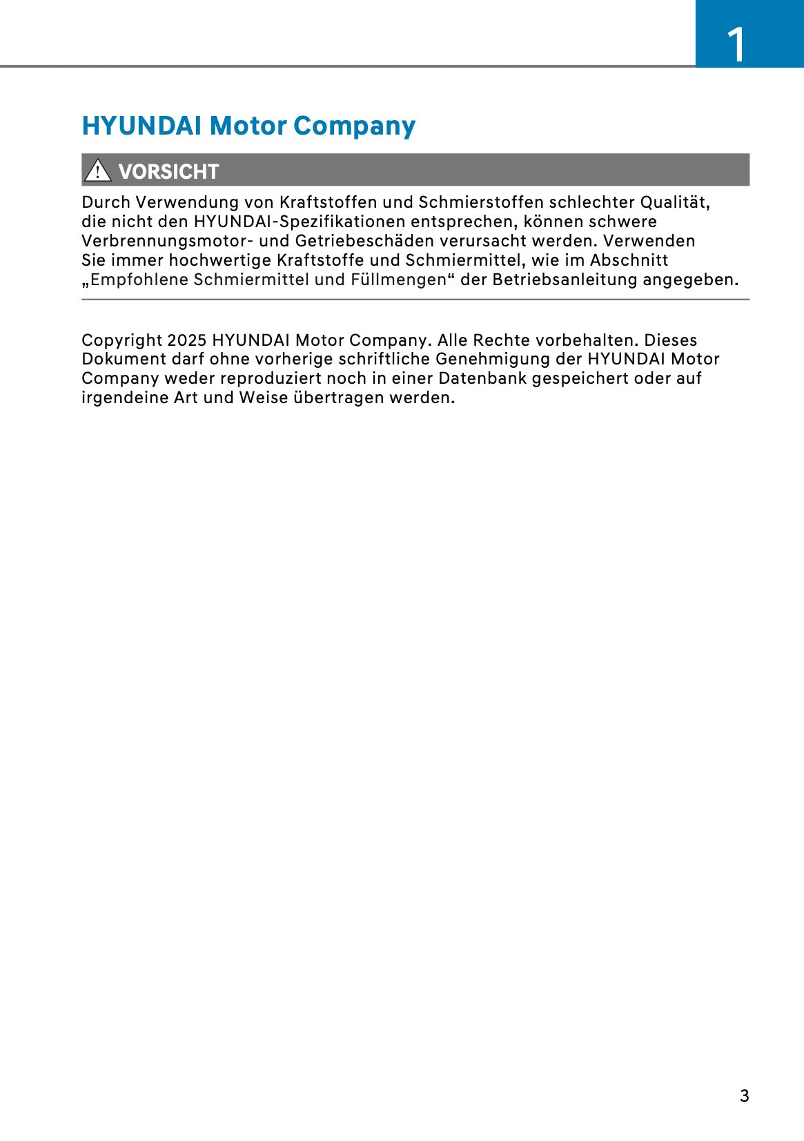 2026 Hyundai Kona Owner's Manual | German