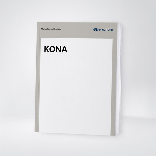 2026 Hyundai Kona Owner's Manual | French