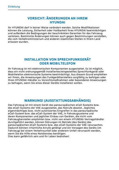 2026 Hyundai Kona Hybrid Owner's Manual | German