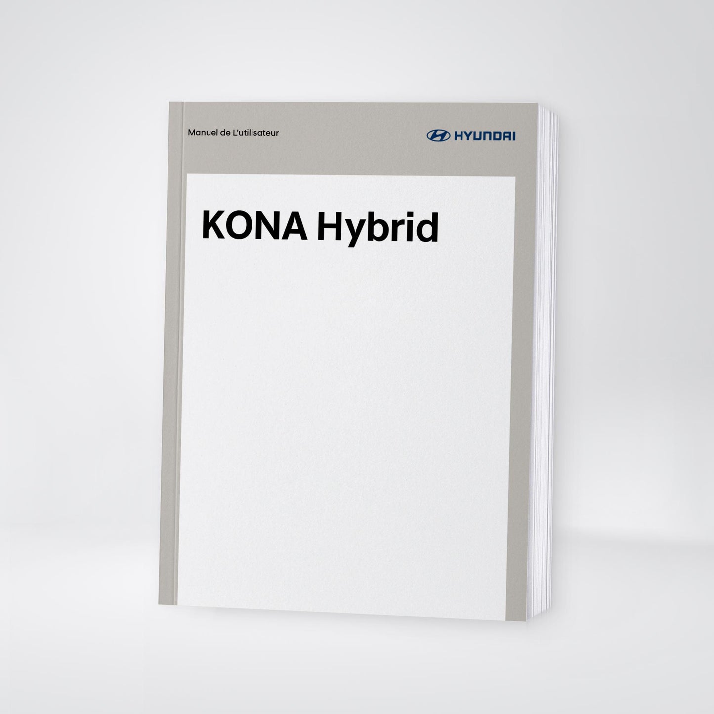 2026 Hyundai Kona Hybrid Owner's Manual | French