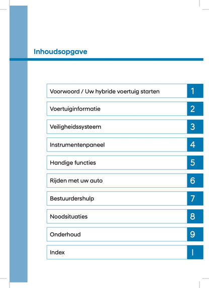 2022 Hyundai Kona Hybrid Owner's Manual | Dutch
