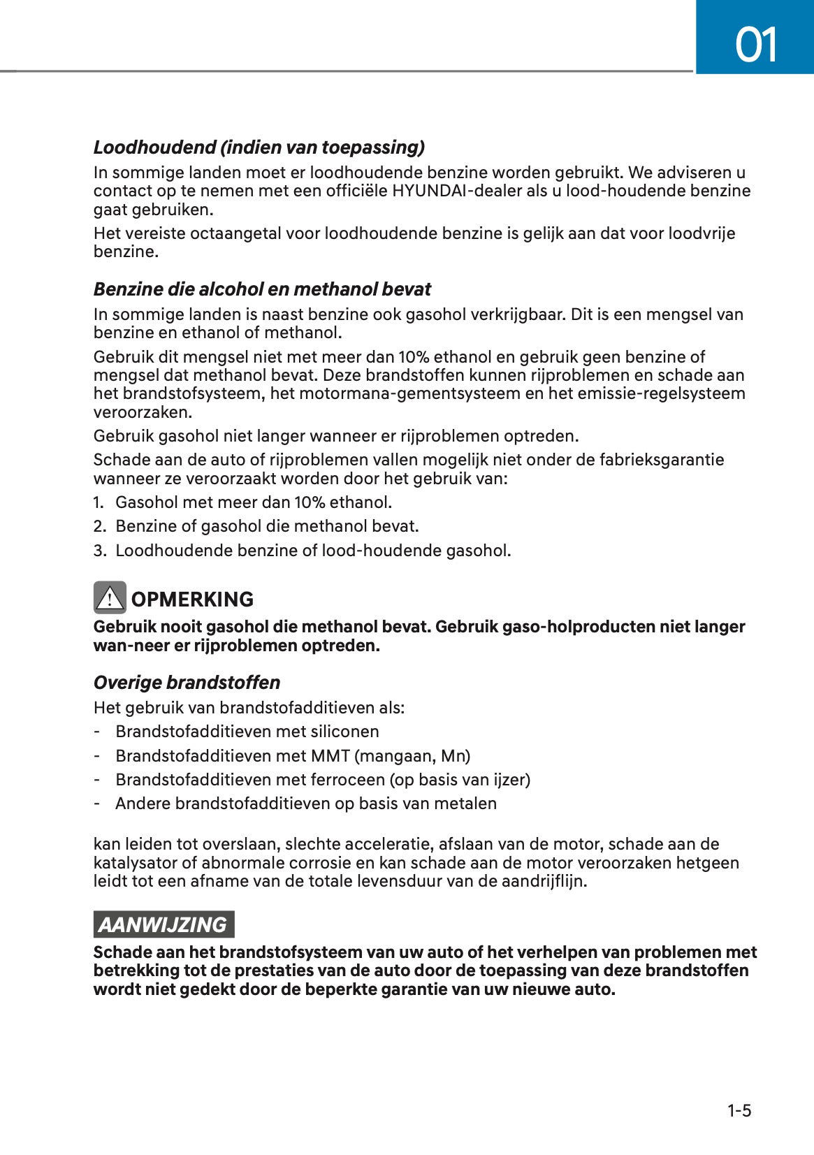 2021 Hyundai Kona Owner's Manual | Dutch