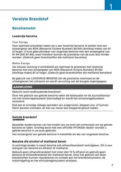 2026 Hyundai Kona Owner's Manual | Dutch