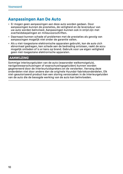 2026 Hyundai Kona Owner's Manual | Dutch