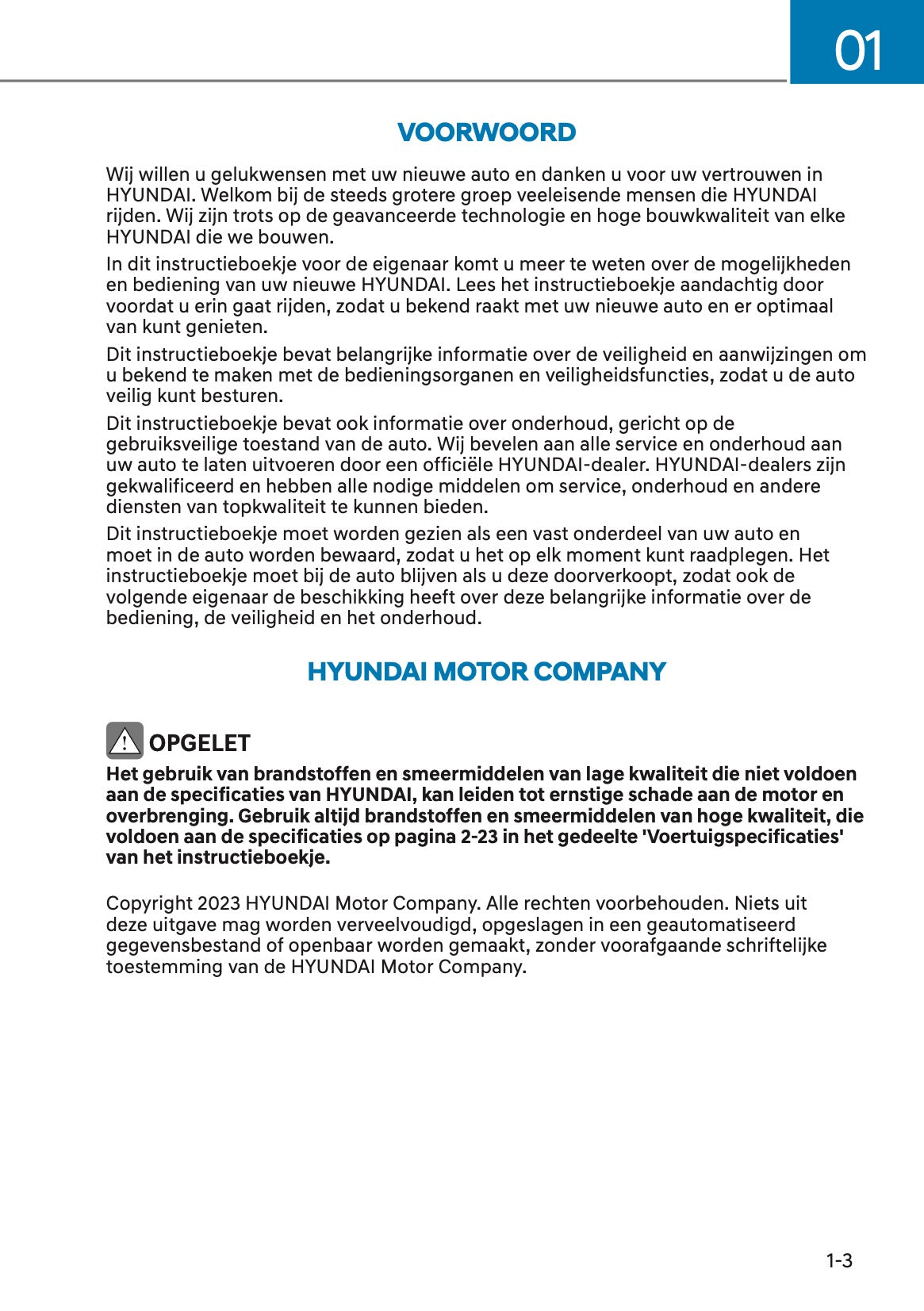 2023-2024 Hyundai Santa Fe Hybrid/PHEV Owner's Manual | Dutch