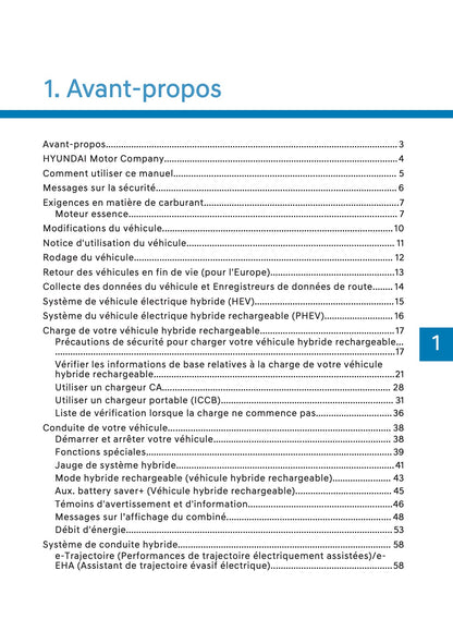 2026 Hyundai Santa Fe PHEV Manuel du propriétaire | Français