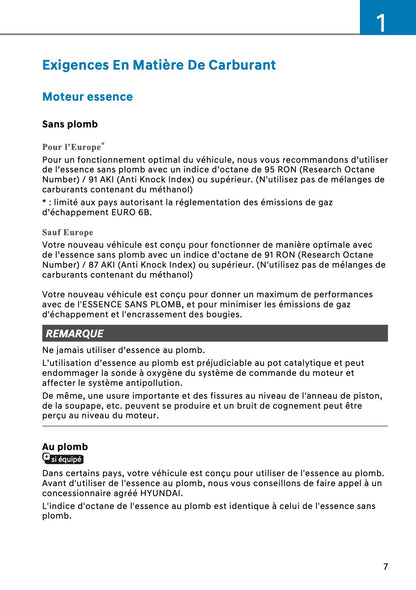 2026 Hyundai Santa Fe PHEV Manuel du propriétaire | Français