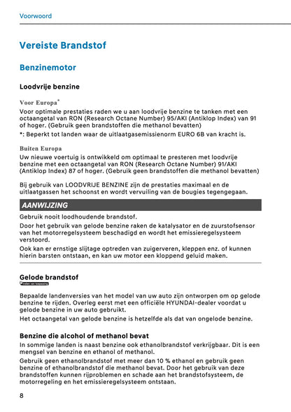 2026 Hyundai Santa Fe PHEV Owner's Manual | Dutch