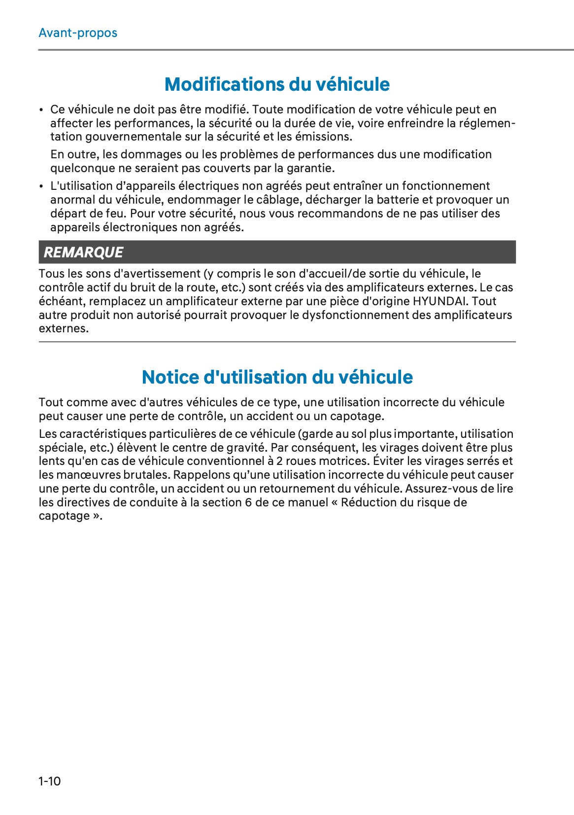 2025-2026 Hyundai Tucson Owner's Manual | French