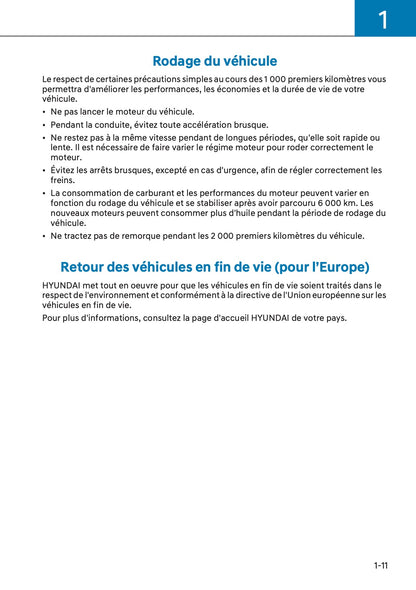 2025-2026 Hyundai Tucson Owner's Manual | French