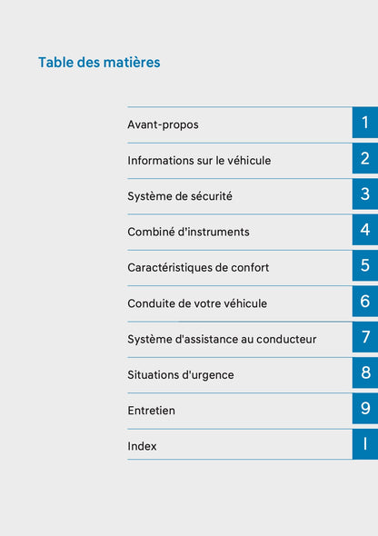 2025-2026 Hyundai Tucson Owner's Manual | French