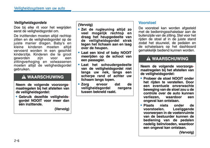 2018-2020 Hyundai Tucson Owner's Manual | Dutch