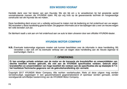 2018-2020 Hyundai Tucson Owner's Manual | Dutch
