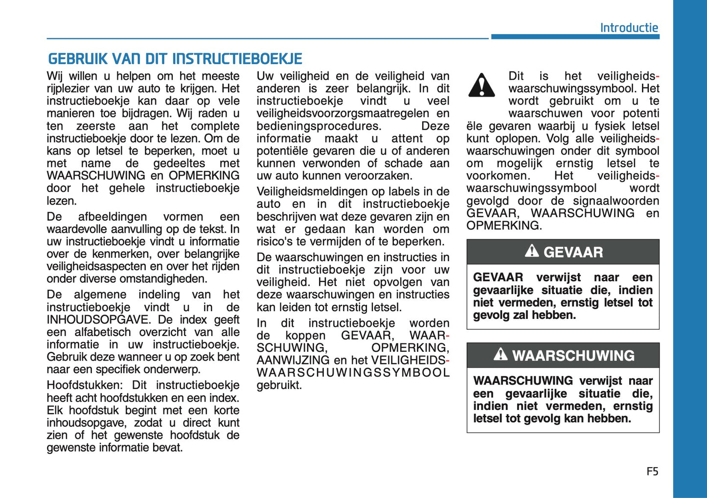 2018-2020 Hyundai Tucson Owner's Manual | Dutch