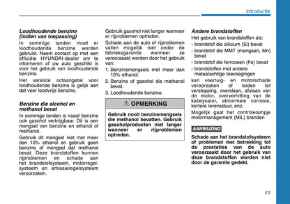 2018-2020 Hyundai Tucson Owner's Manual | Dutch