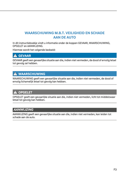 2024-2025 Hyundai Tucson Owner's Manual | Dutch