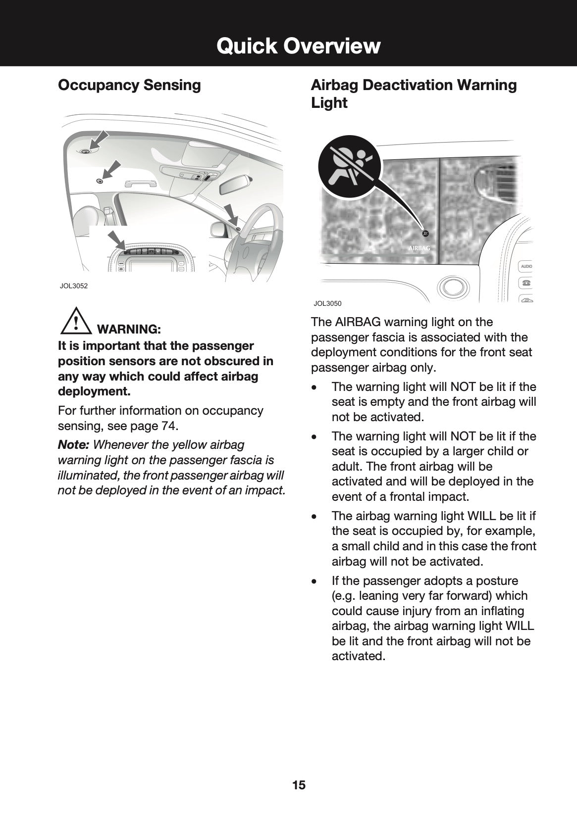 2005 Jaguar XJ Owner's Manual | English US