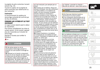 2025 Jeep Avenger Manuel du propriétaire | Français