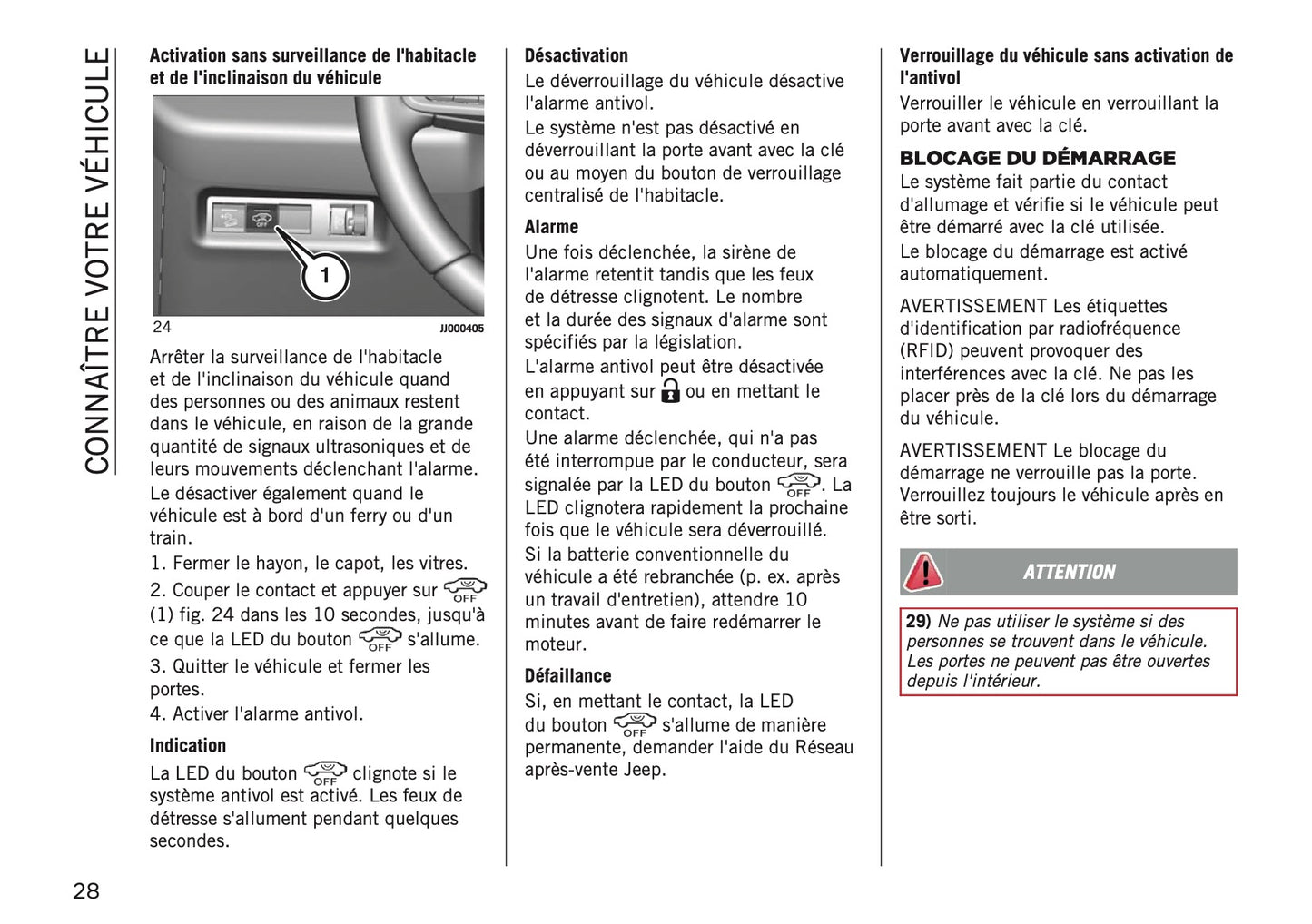 2025 Jeep Avenger Manuel du propriétaire | Français