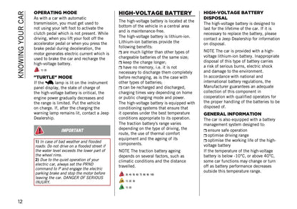 2024-2025 Jeep Avenger Owner's Manual | English