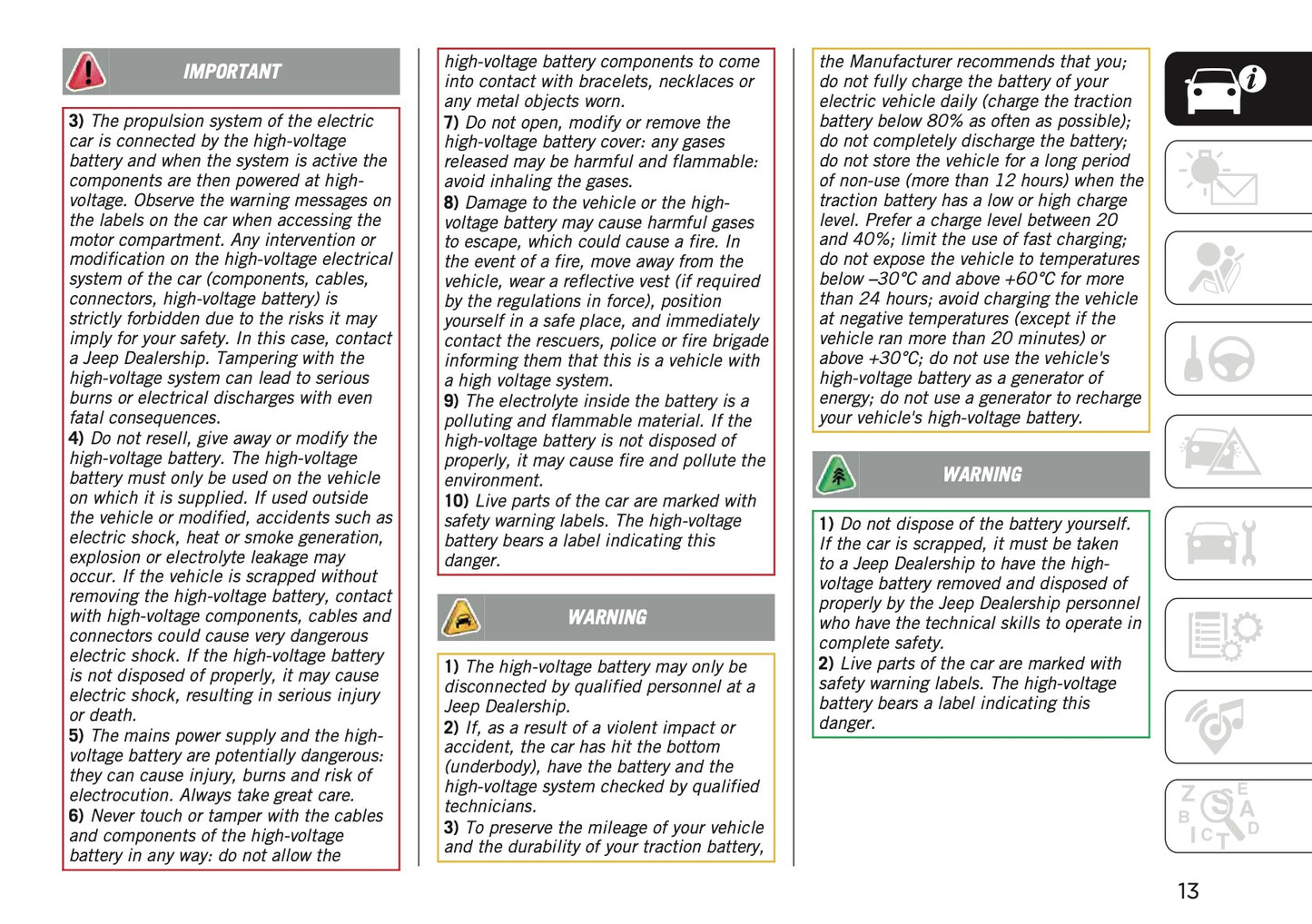 2024-2025 Jeep Avenger Owner's Manual | English