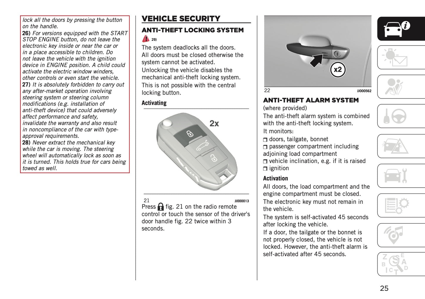 2024-2025 Jeep Avenger Owner's Manual | English